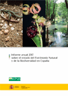 Portada Informe 2017 sobre el estado del Patrimonio Natural y de la Biodiversidad en España