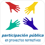 Participación pública en proxectos normativos