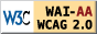 WAI- AA icon