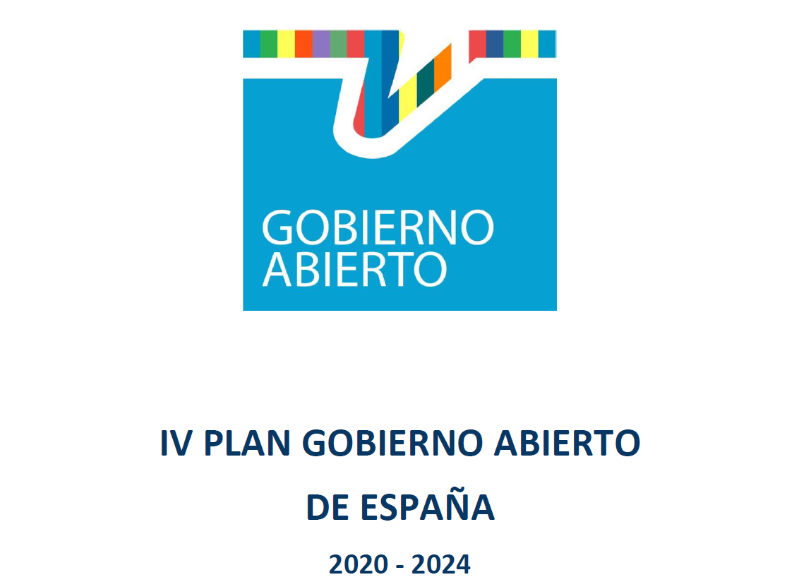 Imagen de la portada del IV Plan de Gobierno Abierto