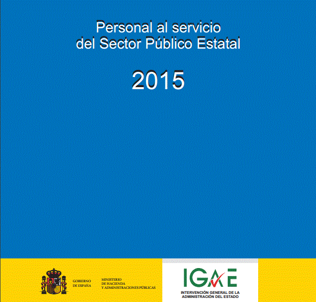 Personal al servicio del sector público estatal 2015