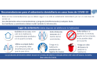 Portada Recomendaciones para el aislamiento domiciliario en casos leves de COVID-19