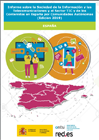 Portada Informe sobre la Societat de la Informació i les Telecomunicacions i el Sector TIC i dels Continguts a Espanya per Comunitats Autònomes (Edició 2019)