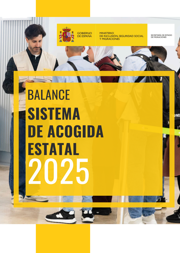 Portada de l'Informe Balanç Sistema d'Acolliment Estatal 2025