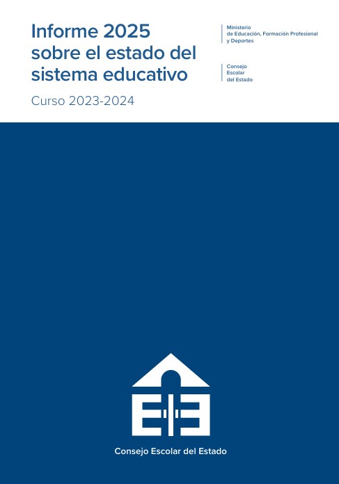 Portada de l'Informe 2025 sobre l'estat del sistema educatiu