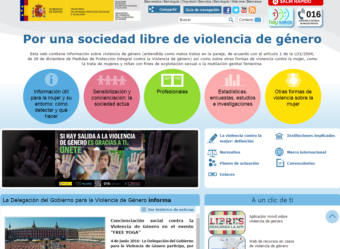 Icona Contra la violència de gènere