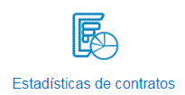 Icona d'Estadístiques de contractes