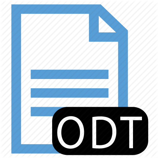 Icona format ODT