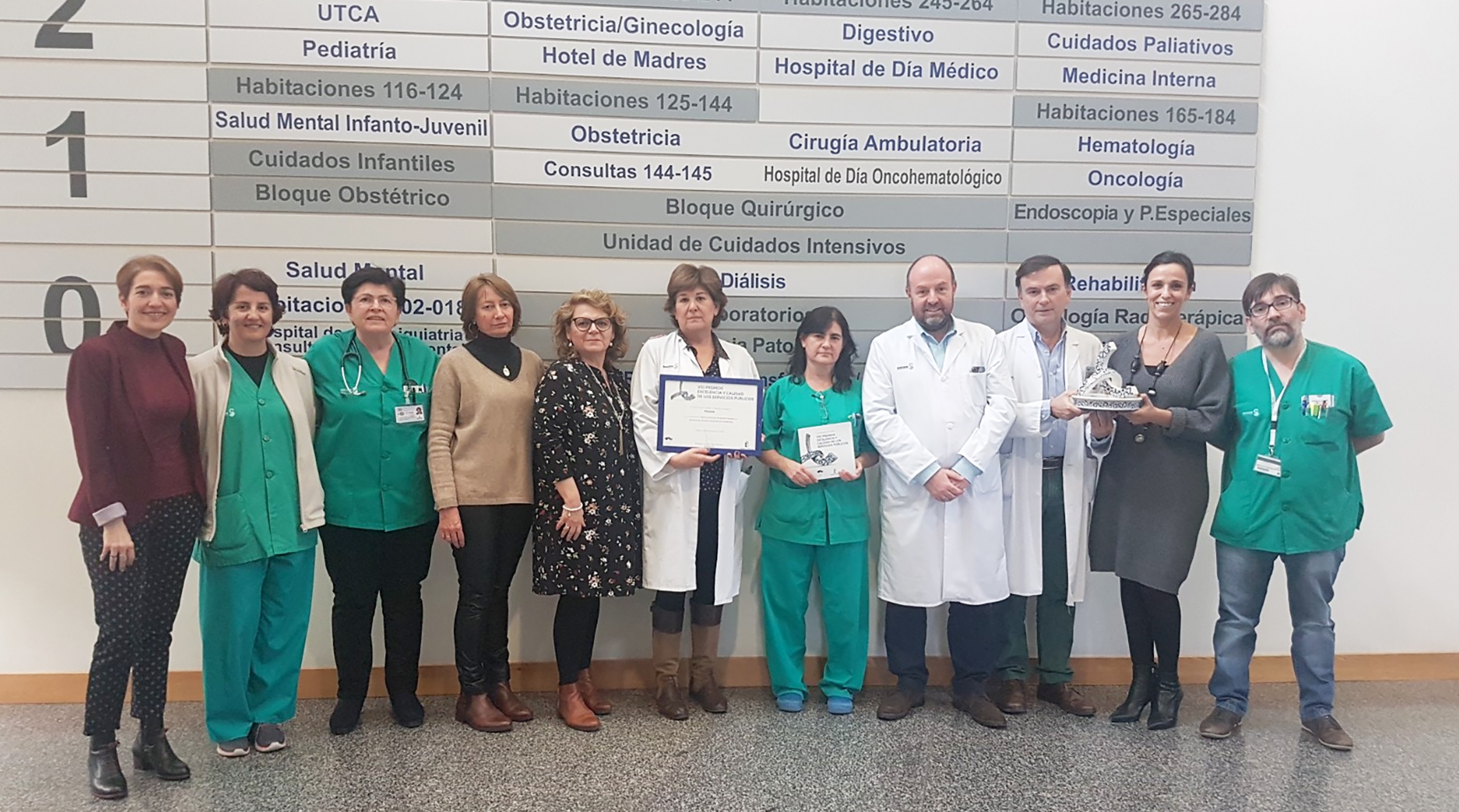 Foto del equipo de la Gerencia de Atención Integrada de Ciudad Real