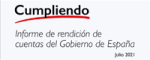 Informe de redención de cuentas del Gobierno de España. Abre en pestaña nueva