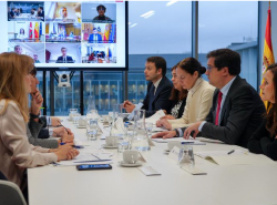 Image of the constituent meeting of the organizing committee of the IX summit