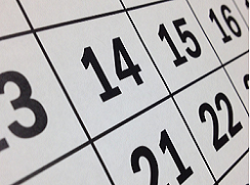 Image of a calendar
