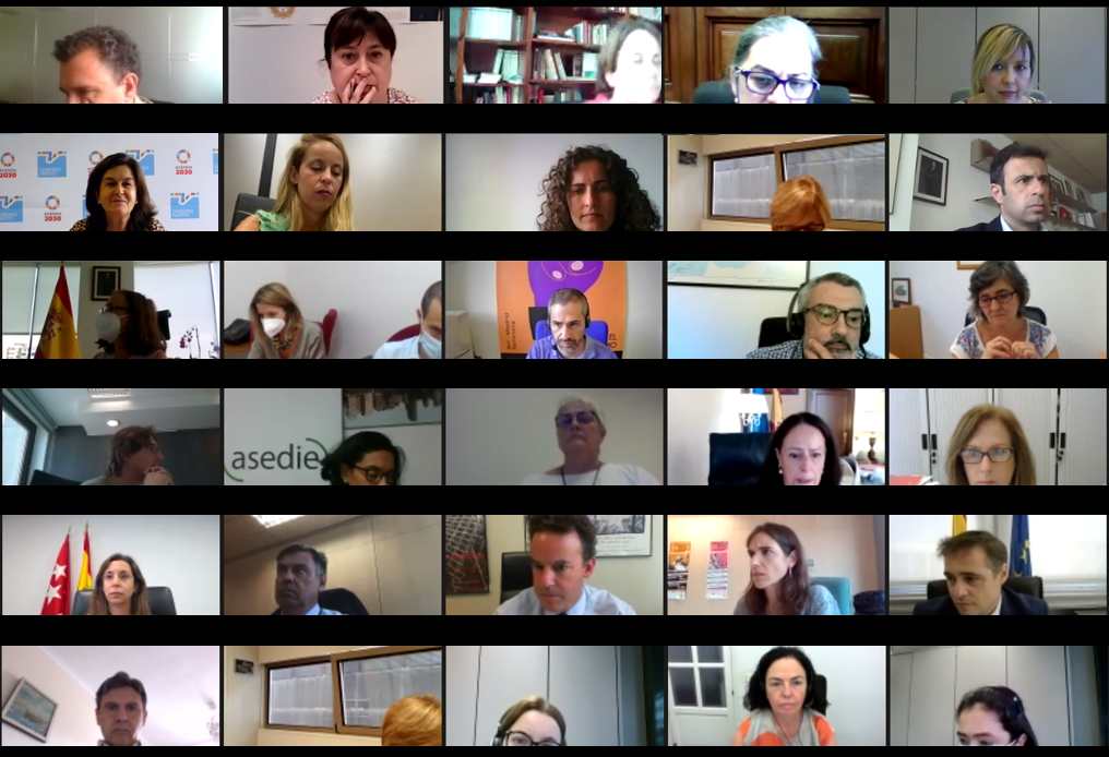Photo of the working group meeting
