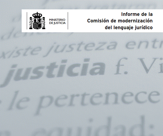 Home Report of the Committee on the Modernisation of Legal Language