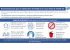 Home Recommendations for home isolation in mild cases of COVID-19