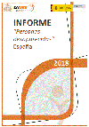 Portada Report 2018 on missing persons in Spain