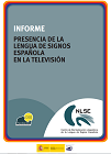 Icon Presence of sign language on television (2015)
