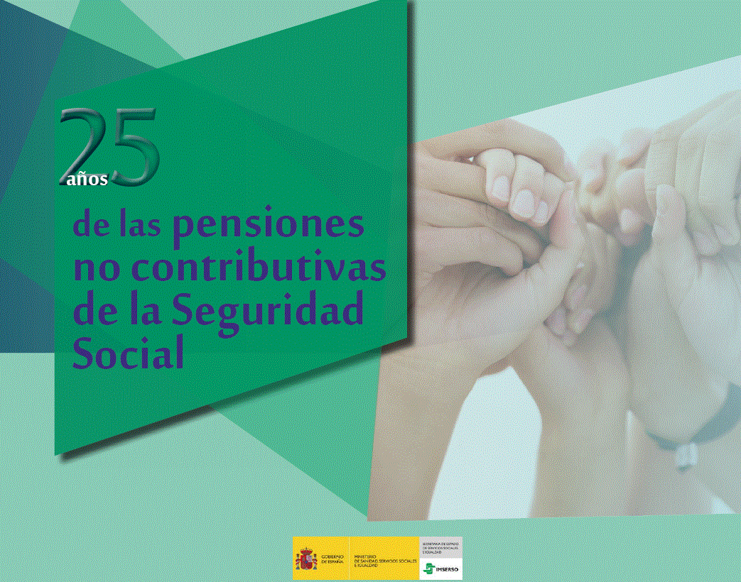 25 years of non-contributory social security pensions