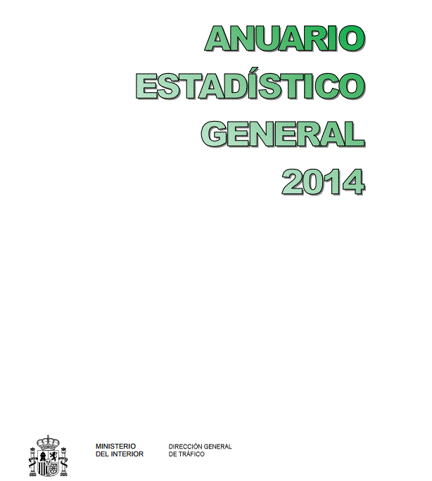 Directorate General of Traffic. General Statistical Yearbook 2014