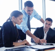 Representative image working at a distance