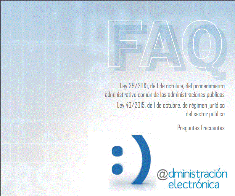 Icono FAQ Leyes 39 y 40 de 2015
