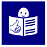 Logo sello de lectura fácil