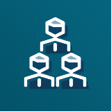 Antolaketa eta enpleguaren ikonoa