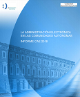 Portada A Administración Electrónica nas Comunidades Autónomas. Informe CAE 2018