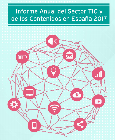 Portada Informe Anual do Sector TIC e dos Contidos en España 2017