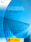 Portada Boletín estatístico do persoal ao servizo das Administracións Públicas. Rexistro Central de Persoal. Xaneiro 2019