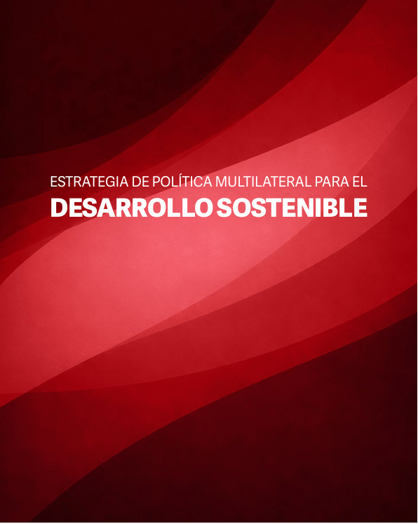 Portada Estratexia de Política multilateral para o Desenvolvemento Sustentable