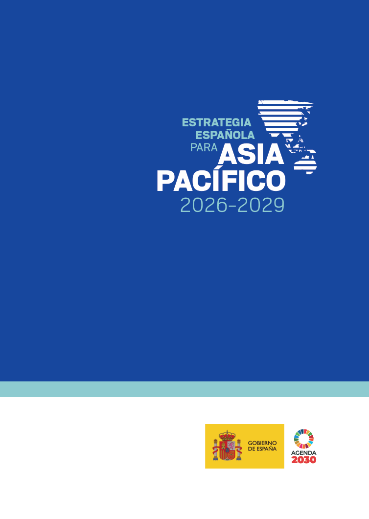 Portada do Informe Estratexia Española para Asia Pacífico 2026-2029.