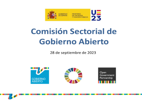 Foto de la reunión de la Comisión Permanente del Foro de Gobierno Abierto
