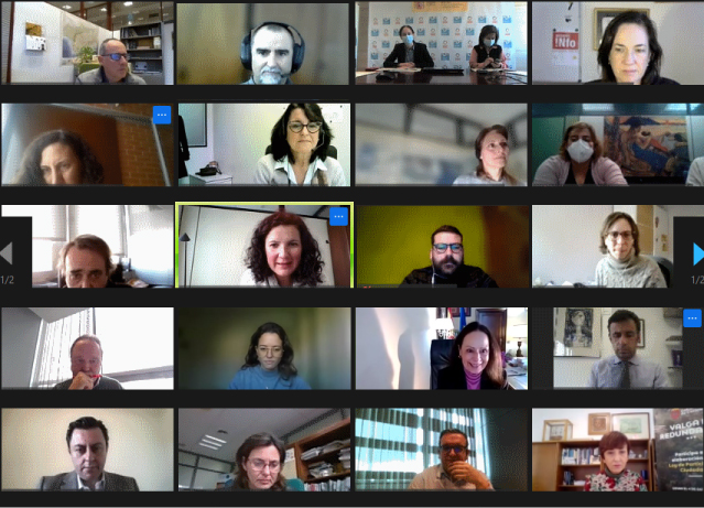Imagen reunión Grupo Trabajo de Integridad