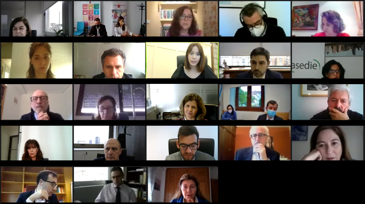 Foto de la reunión del 02/02/2021