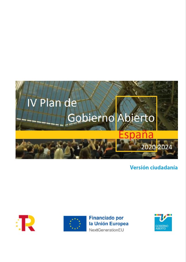 imagen IV Plan de Gobierno Abierto 2020-2024 versión ciudadanía