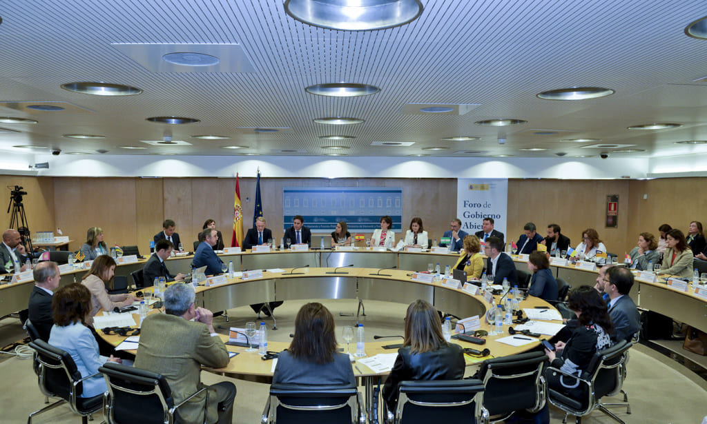 Reunión constitutiva del Foro de Gobierno Abierto