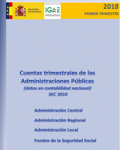 Imagen Portada Contabilidad nacional. Cuentas trimestrales no financieras de las Administraciones Públicas