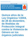 Portada DATOS DE JUSTICIA. Boletín de Información Estadística. Quince años de la Ley Orgánica 1/2004, de 28 de diciembre, de Medidas de Protección Integral contra la Violencia de Género en los órganos judiciales