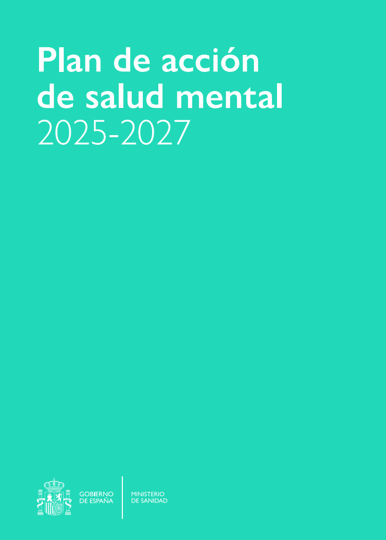 Portada del Informe Plan de acción de salud mental 2025-2027
