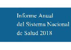 Portada Informe Anual del Sistema Nacional de Salud 2018