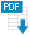 Icona format PDF