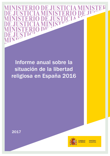 Imagen Informe anual sobre la situación de la libertad religiosa en España 2016