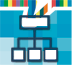 Imagen Icono Estructura orgánica Icono Estructura orgánica