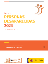 Portada de Informe PERSONAS DESAPARECIDAS 2020 https://cndes-web.ses.mir.es