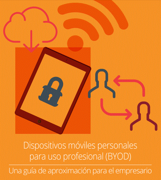 Icono Dispositivos móviles personales para uso profesional (BYOD) Una guía de aproximación para el empresario