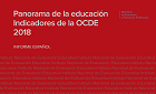 Imagen Portada Panorama de la educación. Indicadores de la OCDE 2018 Portada Panorama de la educación. Indicadores de la OCDE 2018