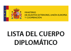 Portada de Lista del Cuerpo Diplomático. (02/10/2020)
