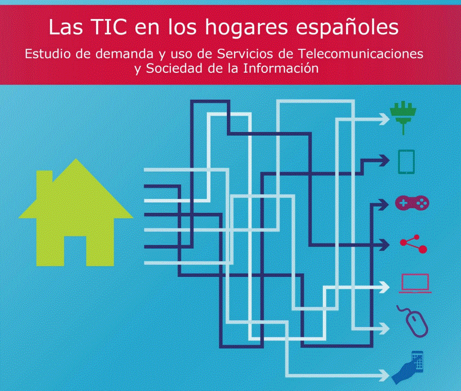 Las TIC en los hogares españoles (abril-junio 2016)