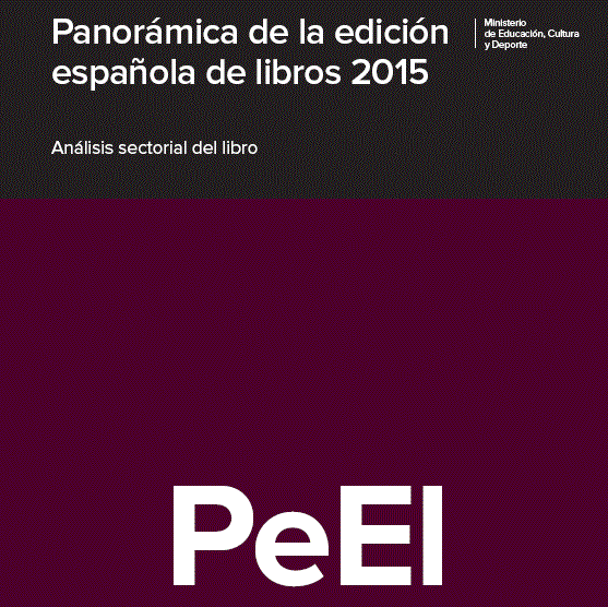 Panorámica de la edición española de libros 2015